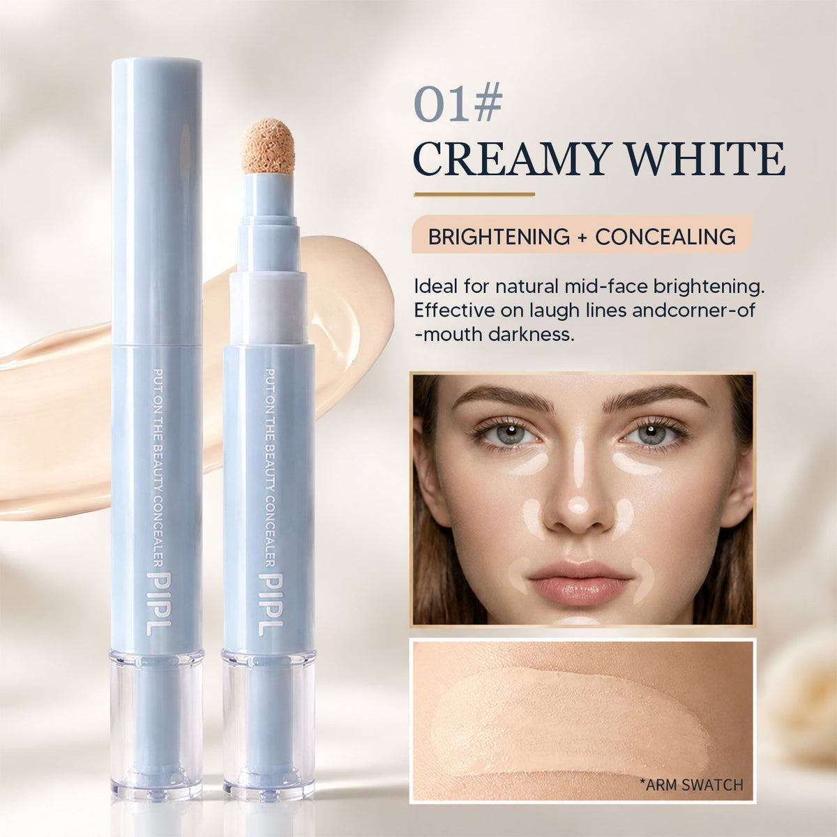 💝 BUY 1 SET GET 1 SET FREE — TODAY ONLY!💝Concealer Pen – Brightening, Correcting & Long-Lasting