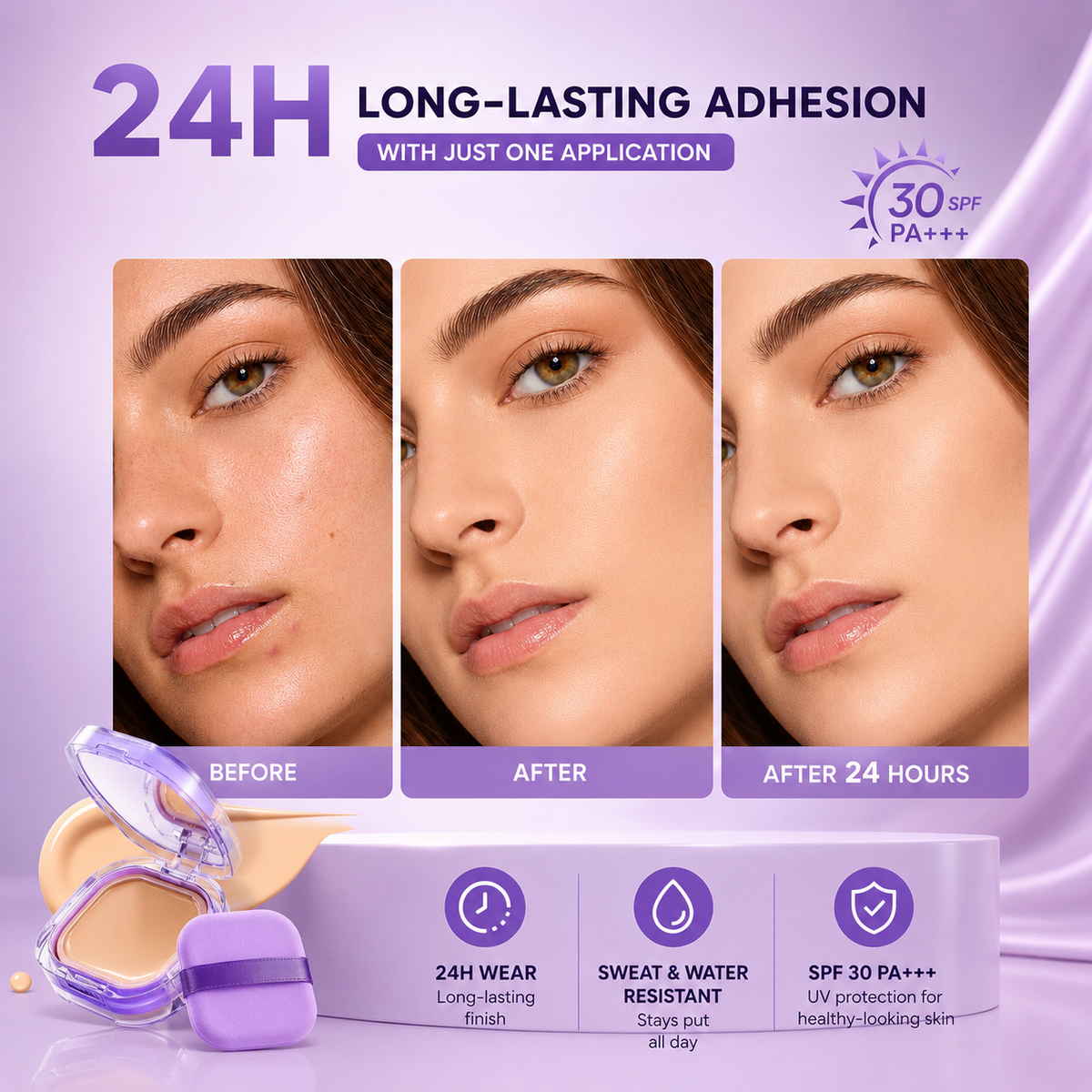 🔥 Buy 1 Get 1 Free✨Perfect Complexion Express Matte Cream
