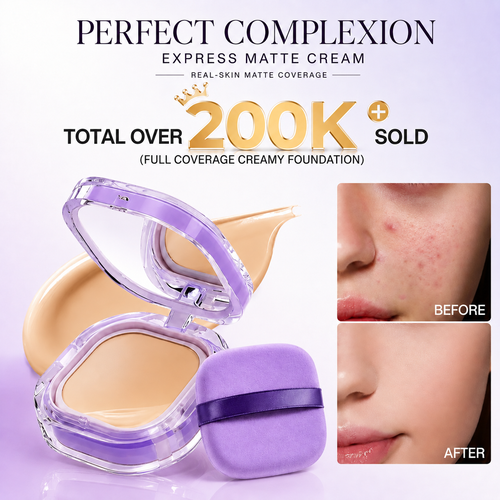 🔥 Buy 1 Get 1 Free✨Perfect Complexion Express Matte Cream