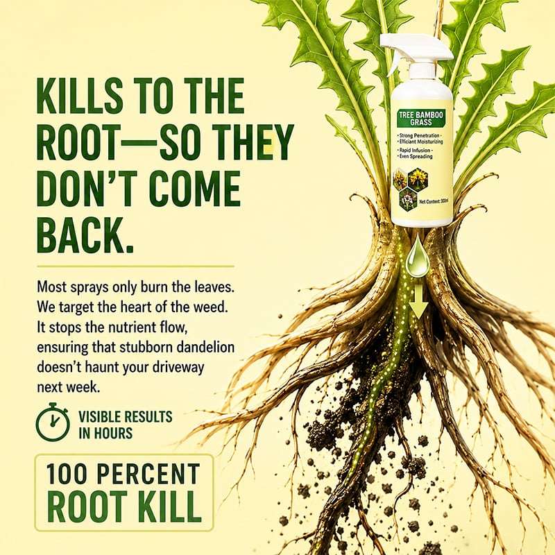 🔥Last Day Promotion 50% OFF🔥2026 SALE Fast-Acting Natural Weed & Grass Killer Spray✨