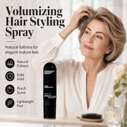 💝 TODAY ONLY — 50% OFF 💝90ml Fluffy Volumizing Hair Shaping Spray, Long‑Lasting Mist with Sweet Peach Fragrance